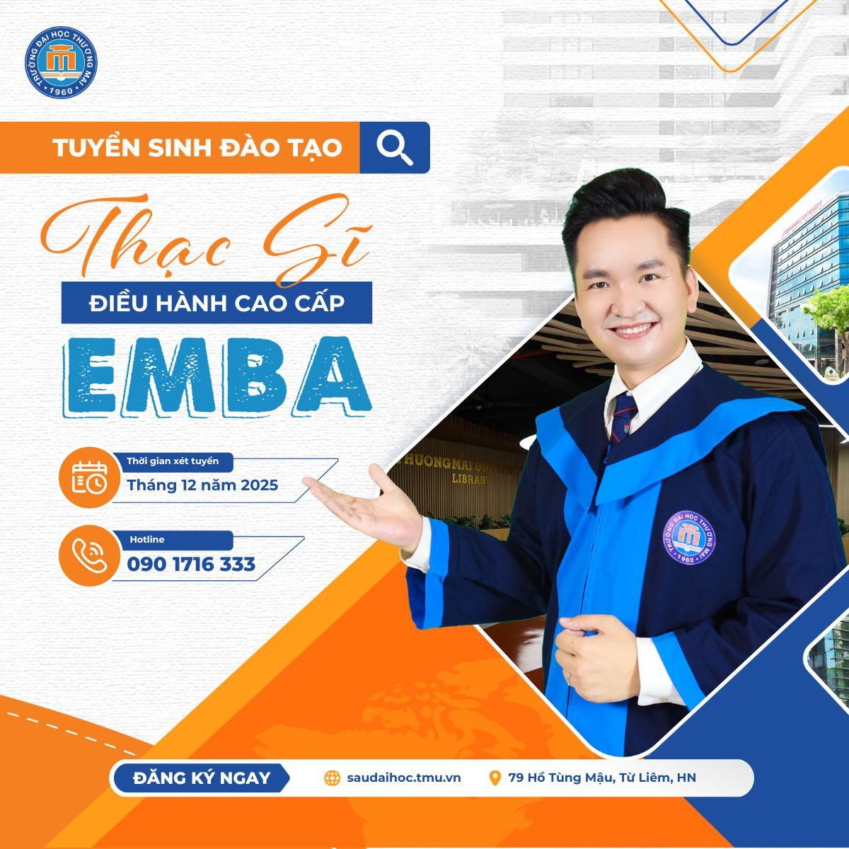 Tuyển sinh Thạc sĩ Điều hành cao cấp