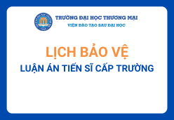 Nghiên cứu sinh Lê Thị Tú Anh bảo vệ luận án tiến sĩ