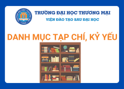 Danh mục tạp chí, kỷ yếu tính điểm năm 2021