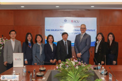 Đón tiếp và liên kết đào tạo cử nhân chuyên ngành Marketing với Trường Đại học ACU - Australia