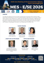 [TIÊU ĐIỂM] AMES E/SE 2026: DIỄN ĐÀN KINH TẾ QUY MÔ CHÂU Á SẮP DIỄN RA TẠI HÀ NỘI