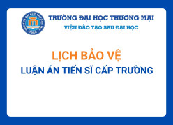 Nghiên cứu sinh Đặng Hoàng Anh bảo vệ luận án tiến sĩ