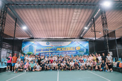 Học viên sau đại học của Trường Đại học Thương mại tranh tài tại giải Pickleball lần thứ nhất
