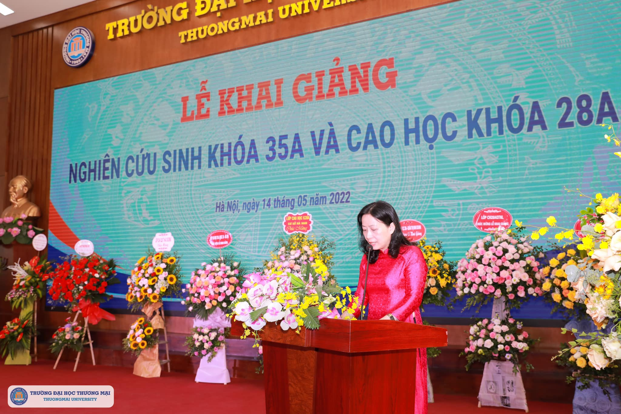 Hình ảnh Lễ Khai giảng Cao học khóa 28A và nghiên cứu sinh 35A