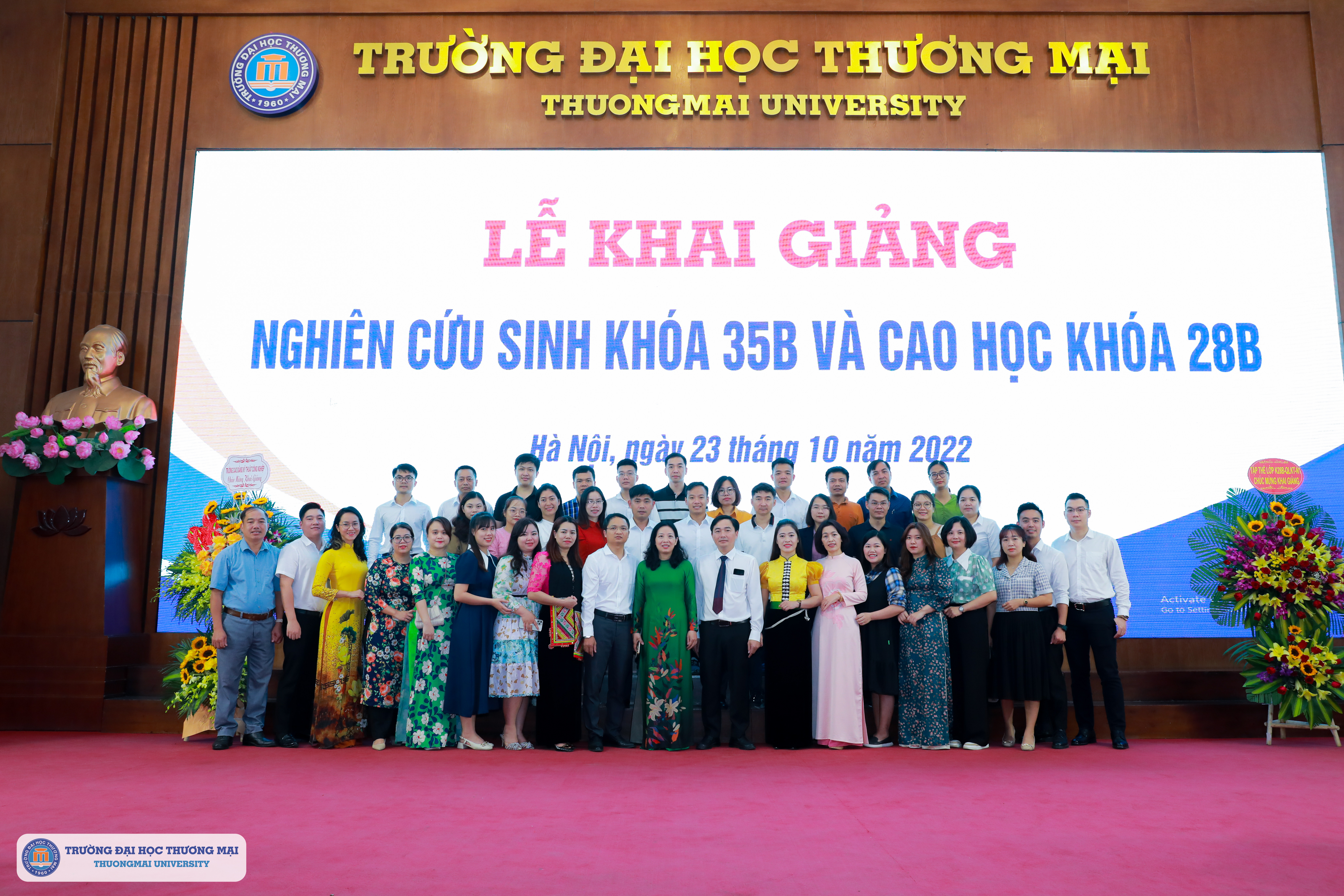 Hình ảnh Lễ Khai giảng Cao học khóa 28B và Nghiên cứu sinh 35B