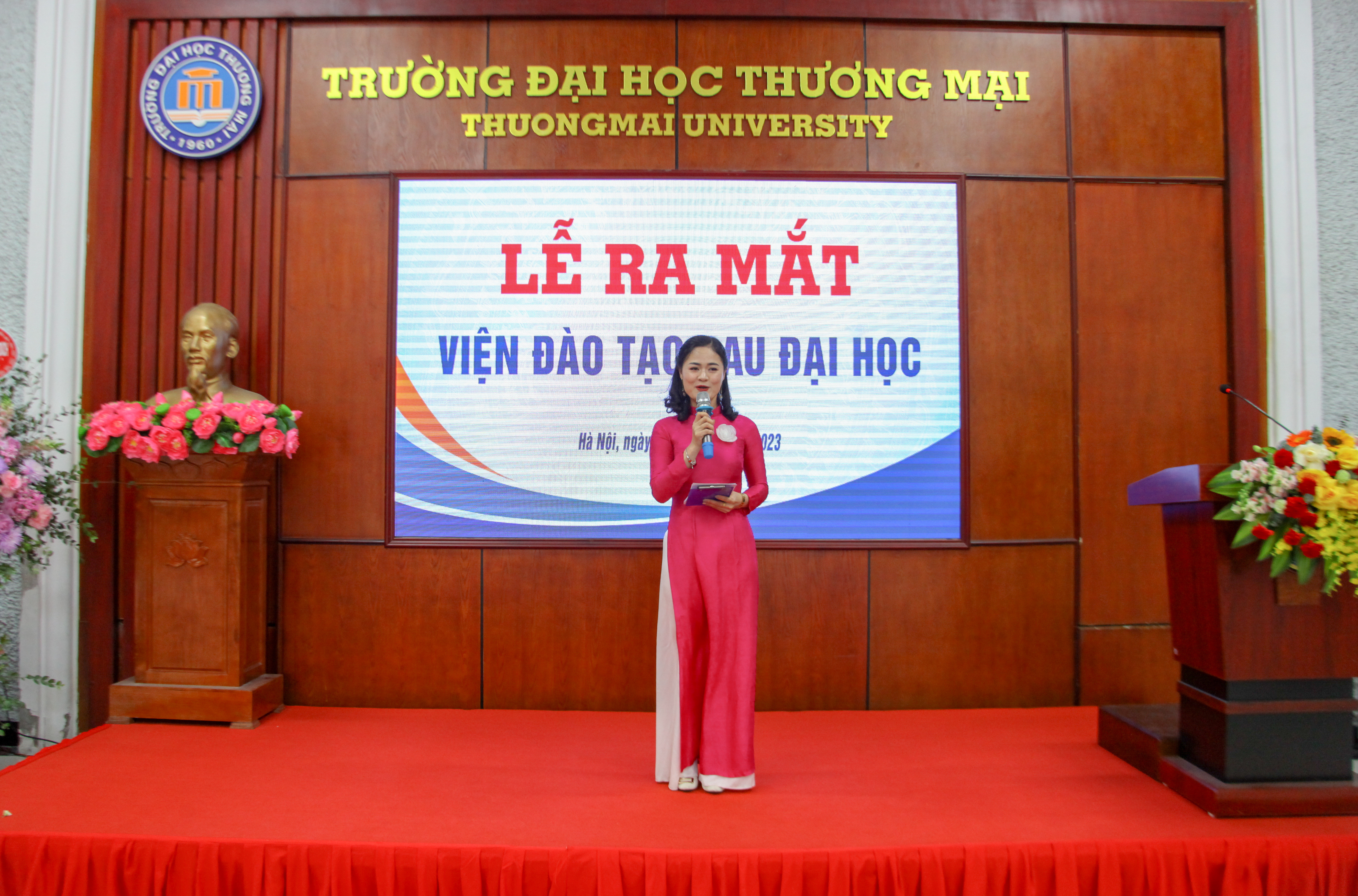 Hình ảnh Trong Hội trường H3-Lễ ra mắt Viện Đào tạo Sau đại học