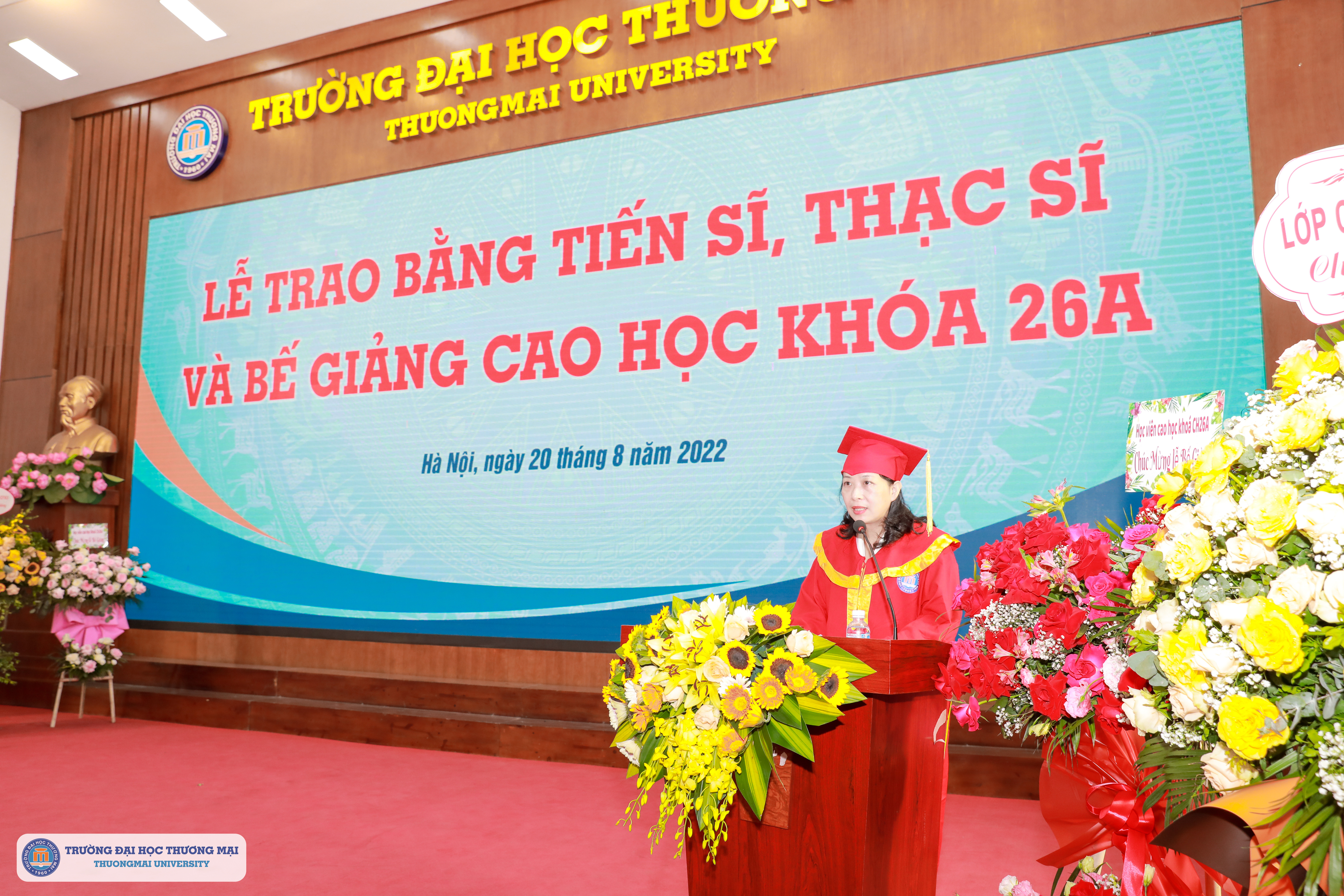 Hình ảnh Lễ Trao bằng Tiến sĩ, Thạc sĩ và Bế giảng Cao học khóa 26A