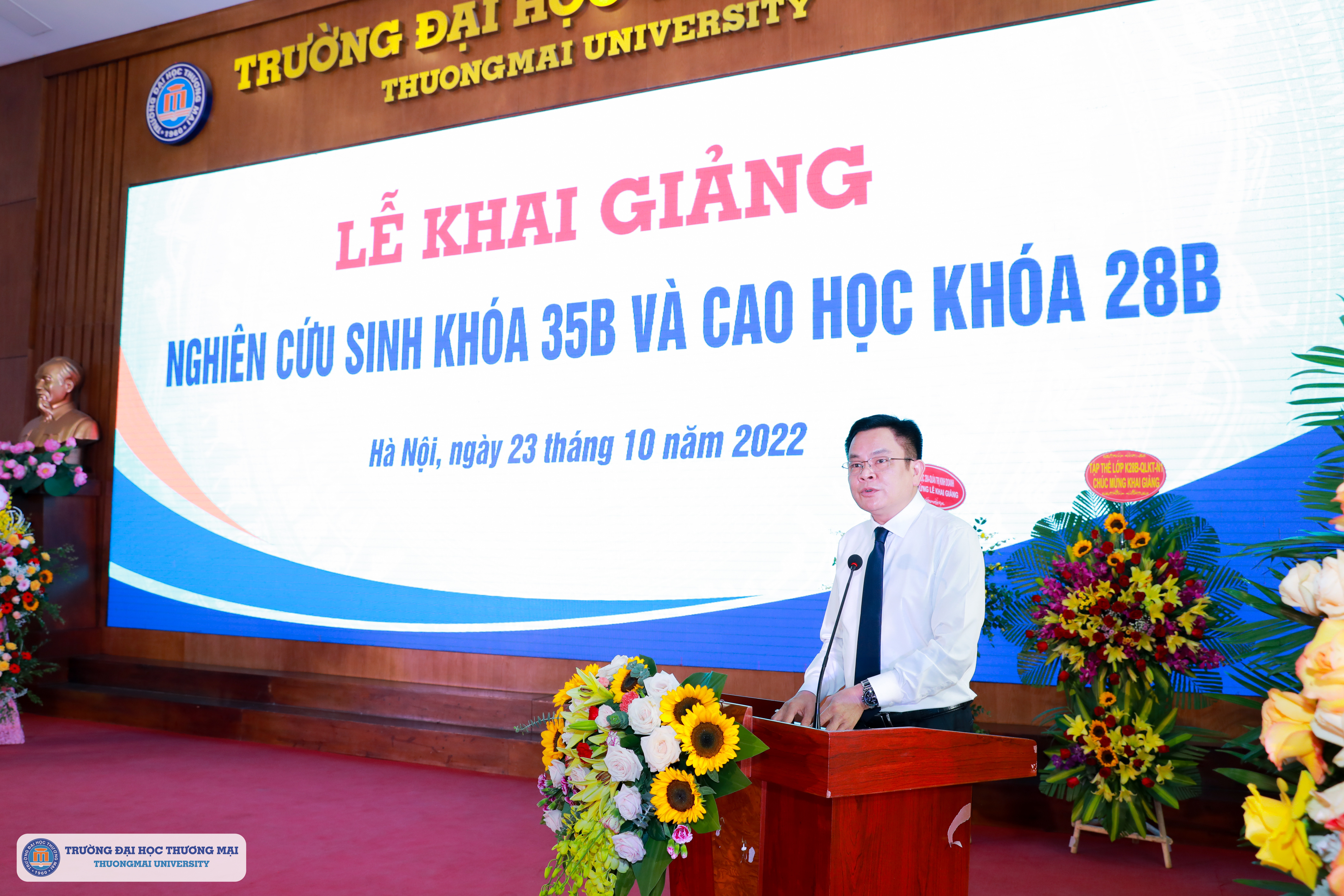 Hình ảnh Lễ Khai giảng Cao học khóa 28B và Nghiên cứu sinh 35B