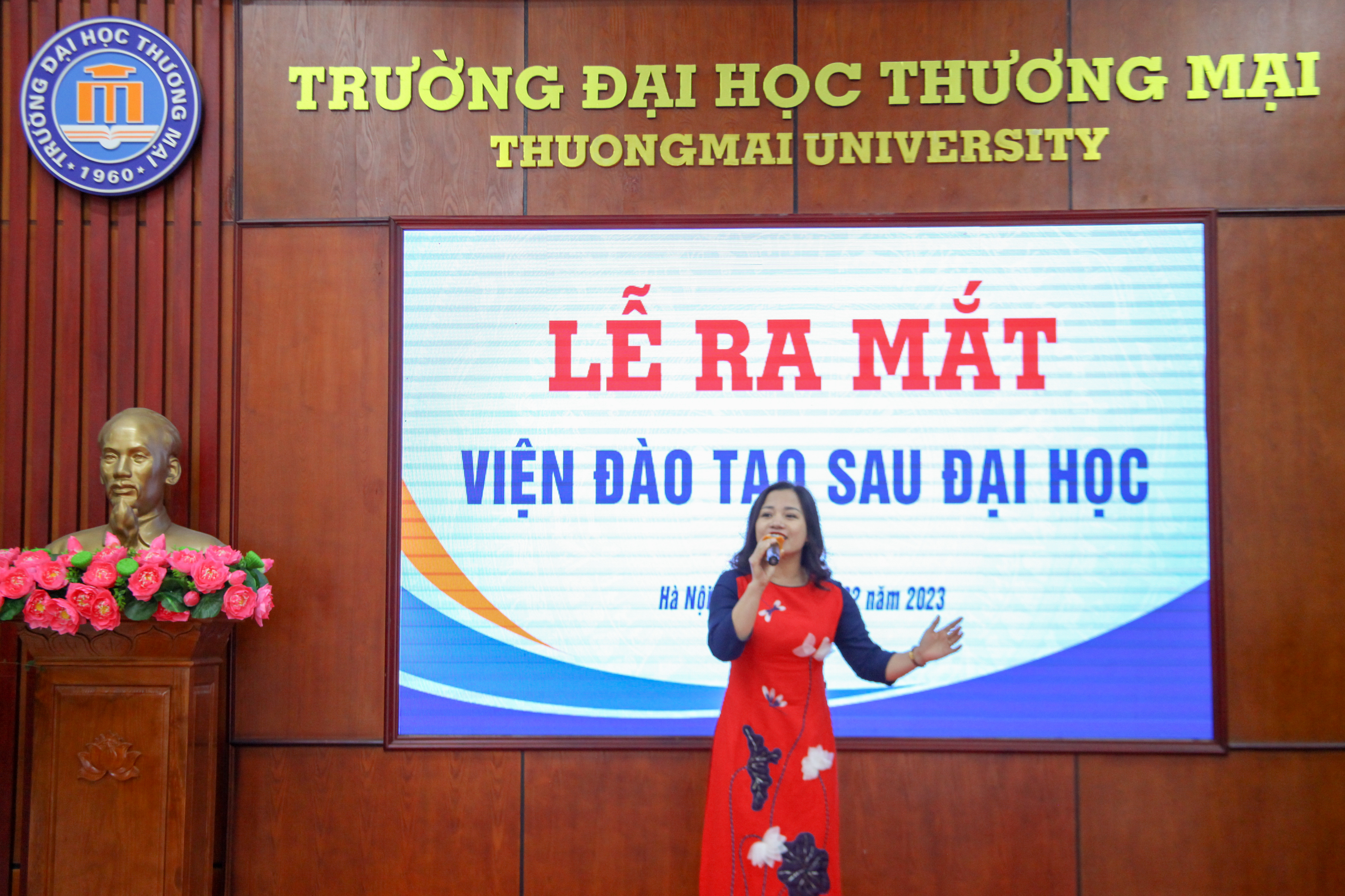 Hình ảnh Trong Hội trường H3-Lễ ra mắt Viện Đào tạo Sau đại học