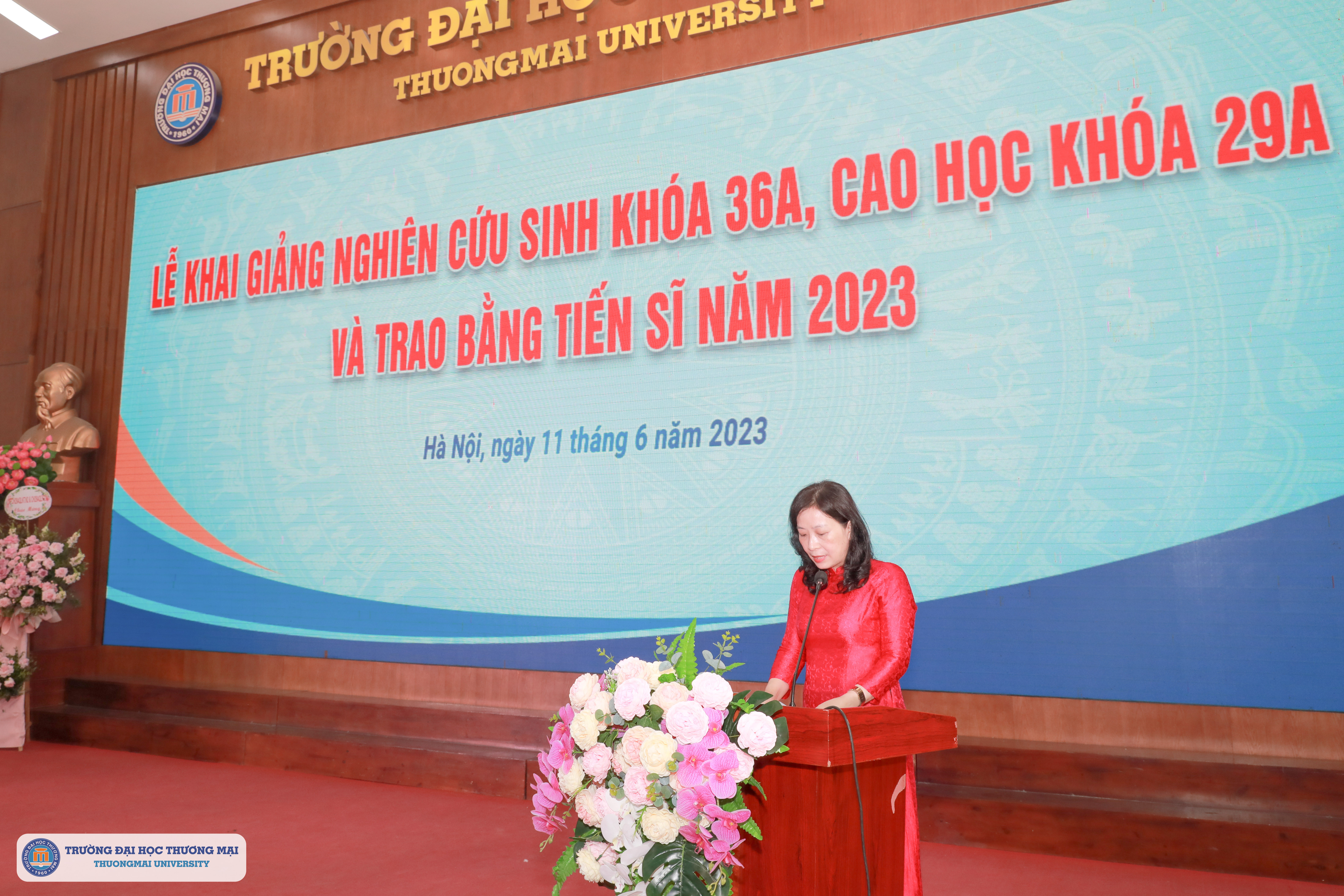 Lễ khai giảng nghiên cứu sinh khoá 36A, cao học khoá 29A và trao bằng tiến sĩ năm 2023