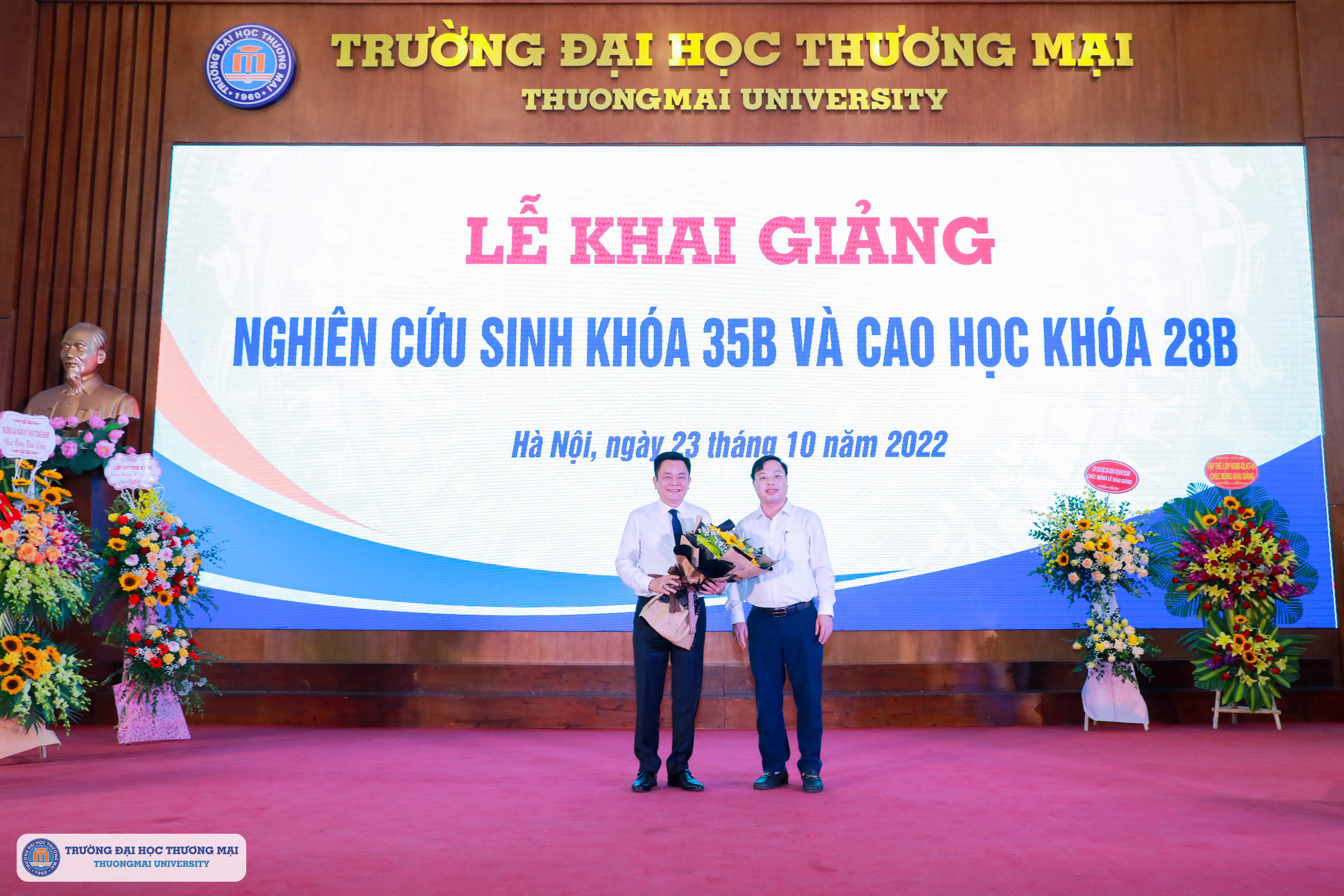 Hình ảnh Lễ Khai giảng Cao học khóa 28B và Nghiên cứu sinh 35B