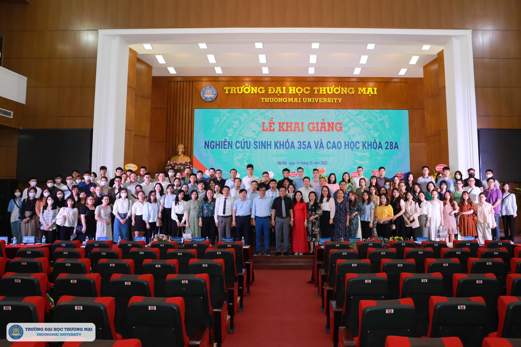 Hình ảnh Lễ Khai giảng Cao học khóa 28A và nghiên cứu sinh 35A