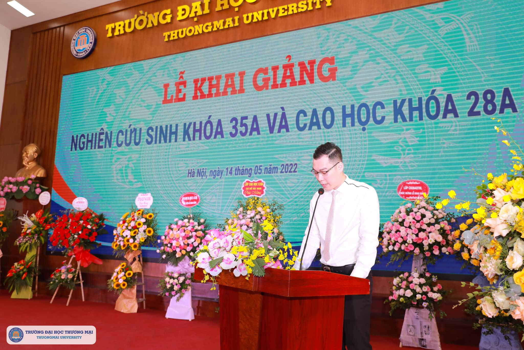 Hình ảnh Lễ Khai giảng Cao học khóa 28A và nghiên cứu sinh 35A