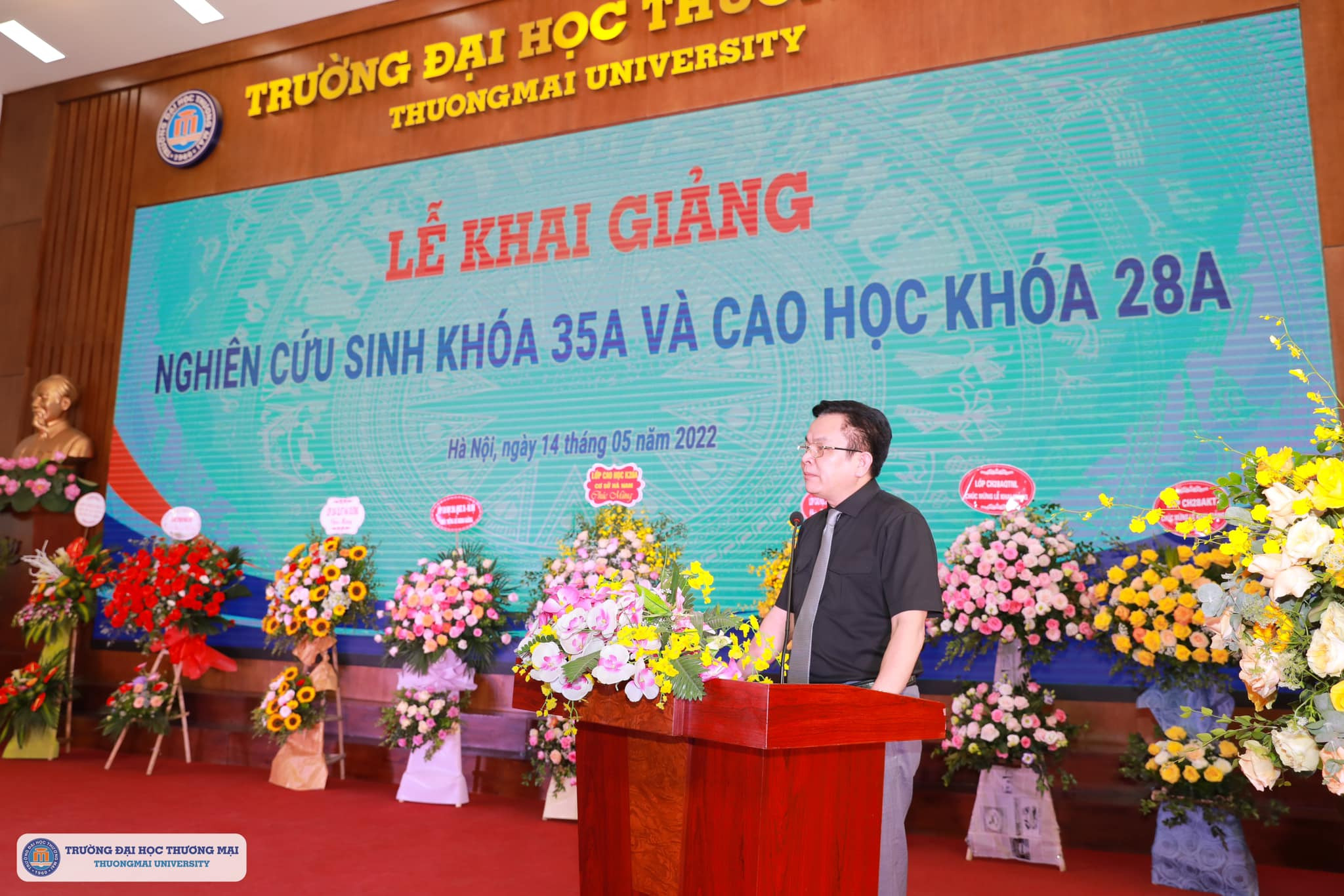 Hình ảnh Lễ Khai giảng Cao học khóa 28A và nghiên cứu sinh 35A